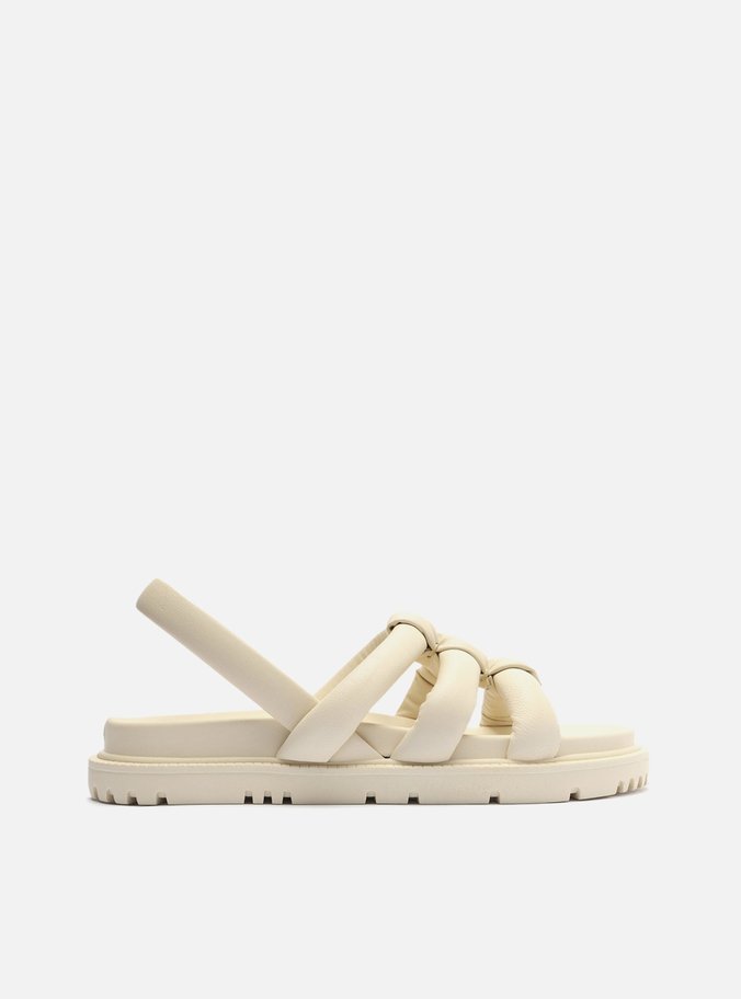 Papete Off-White Tratorada Tiras Pillow