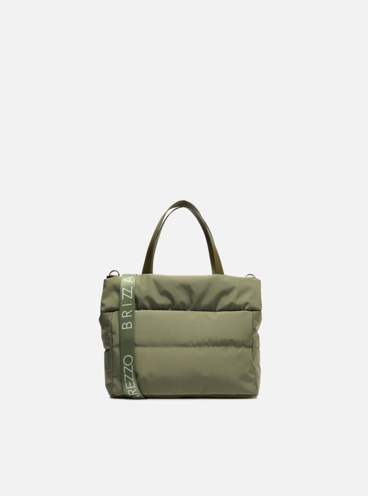 Bolsa Tiracolo Verde Nylon Gigi Pequena — foto 3