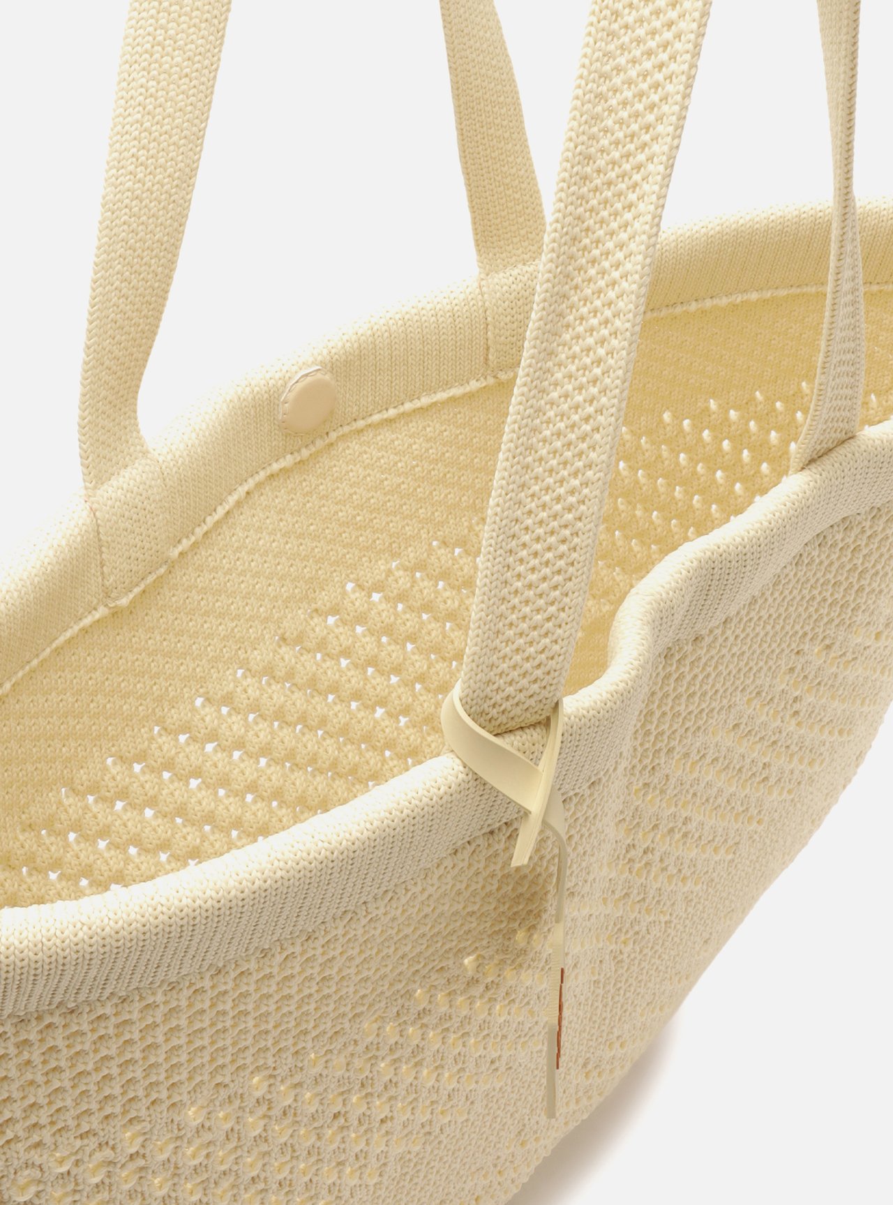 Bolsa Shopping Off-White Crochê Grande Camille — foto 4