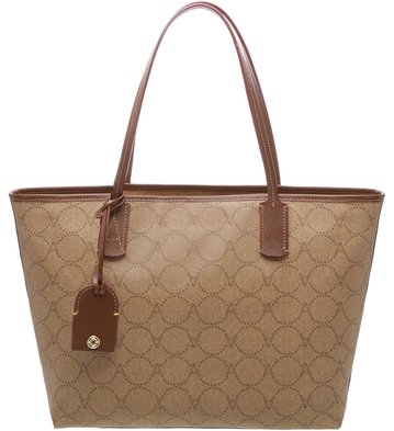 Bolsa Shopping Monograma Canvas Tobacco