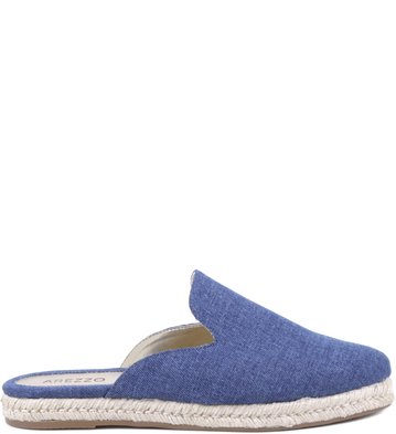 Mule Espadrillada Denim