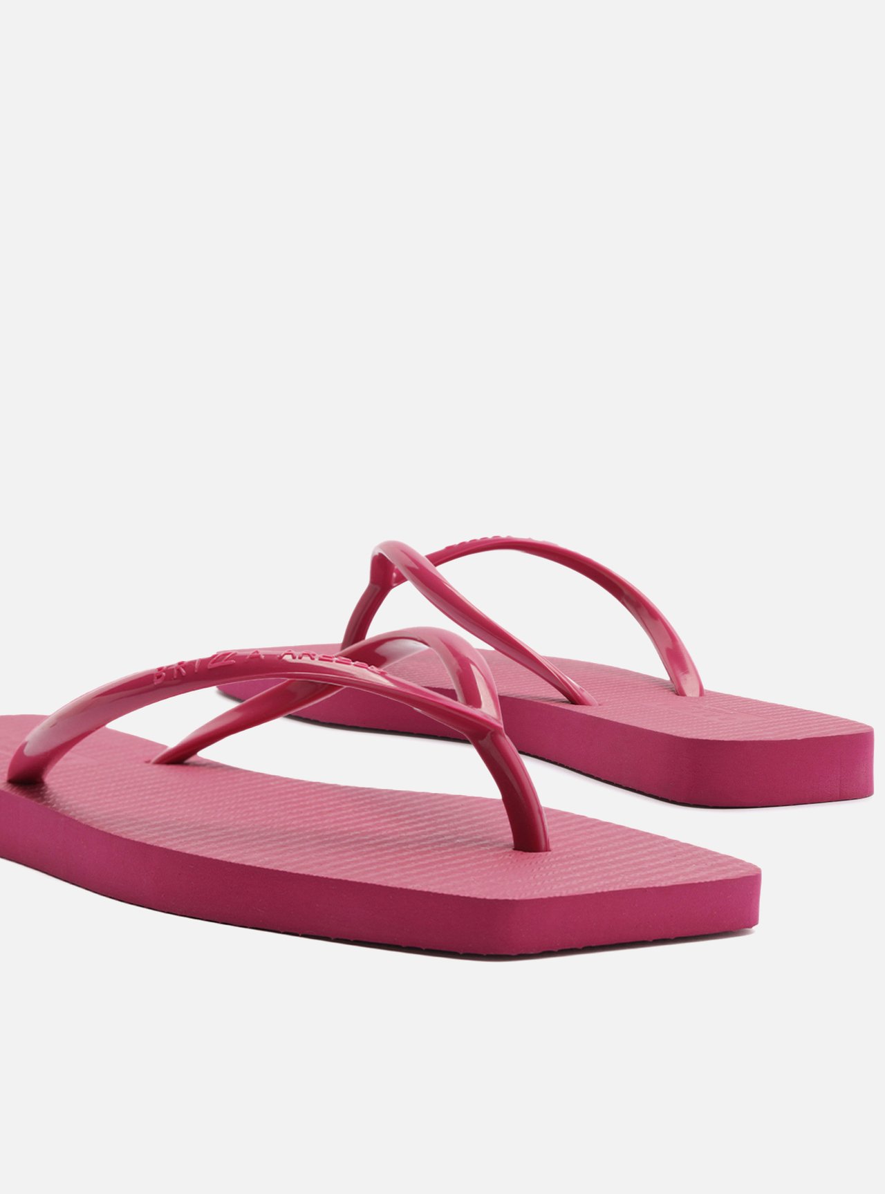 Chinelo de Dedo Rosa Flatform Brizza — foto 4