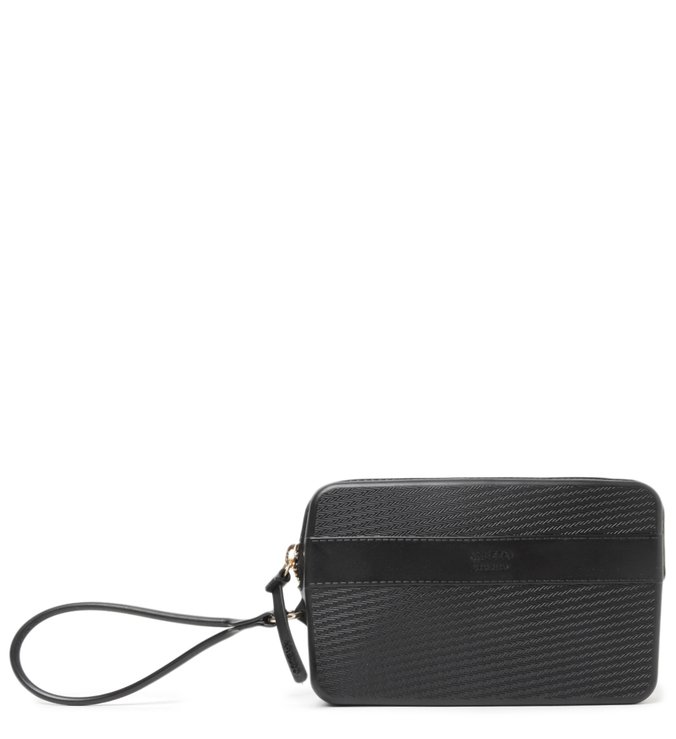 Pouch Preta Malu Brizza 