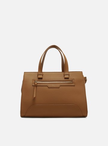 Bolsa Tote Marrom Média