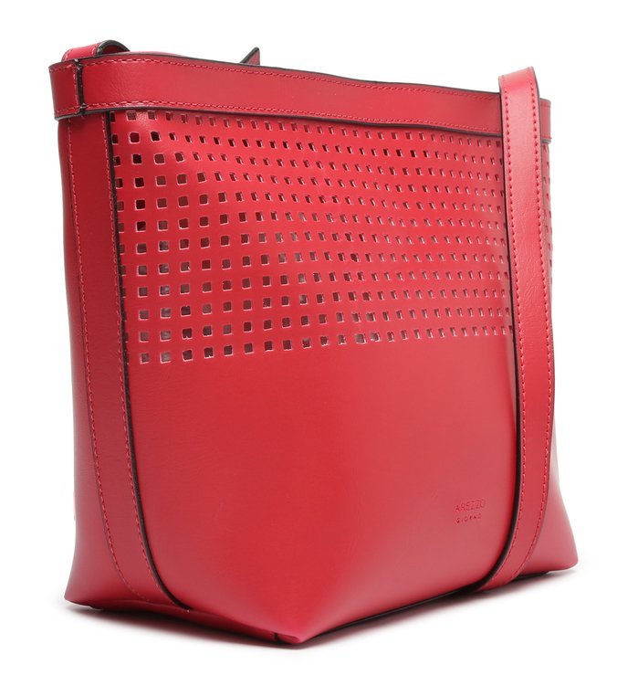Bolsa Tiracolo Pequena Vermelha