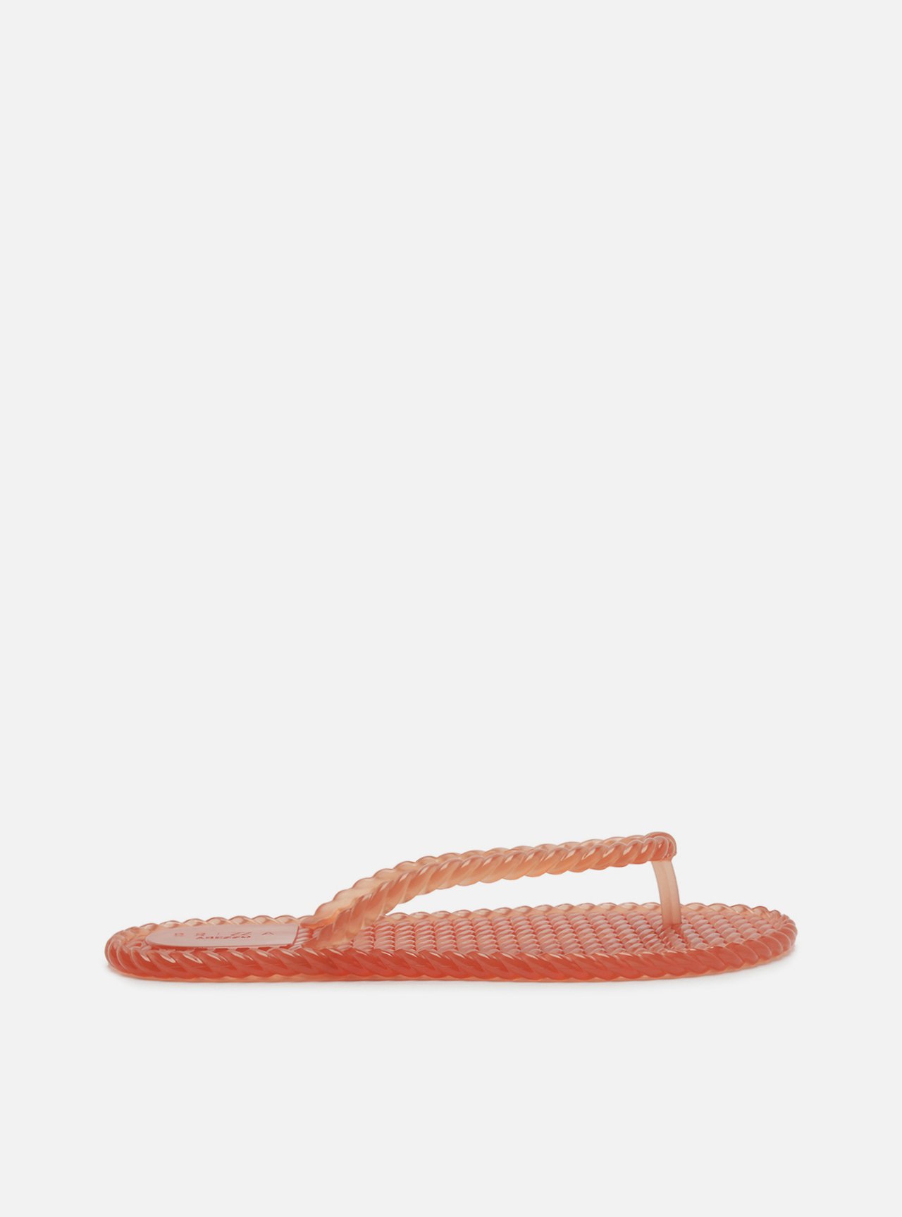 Chinelo de Dedo Rosa Tressê Branca Brizza — foto 3