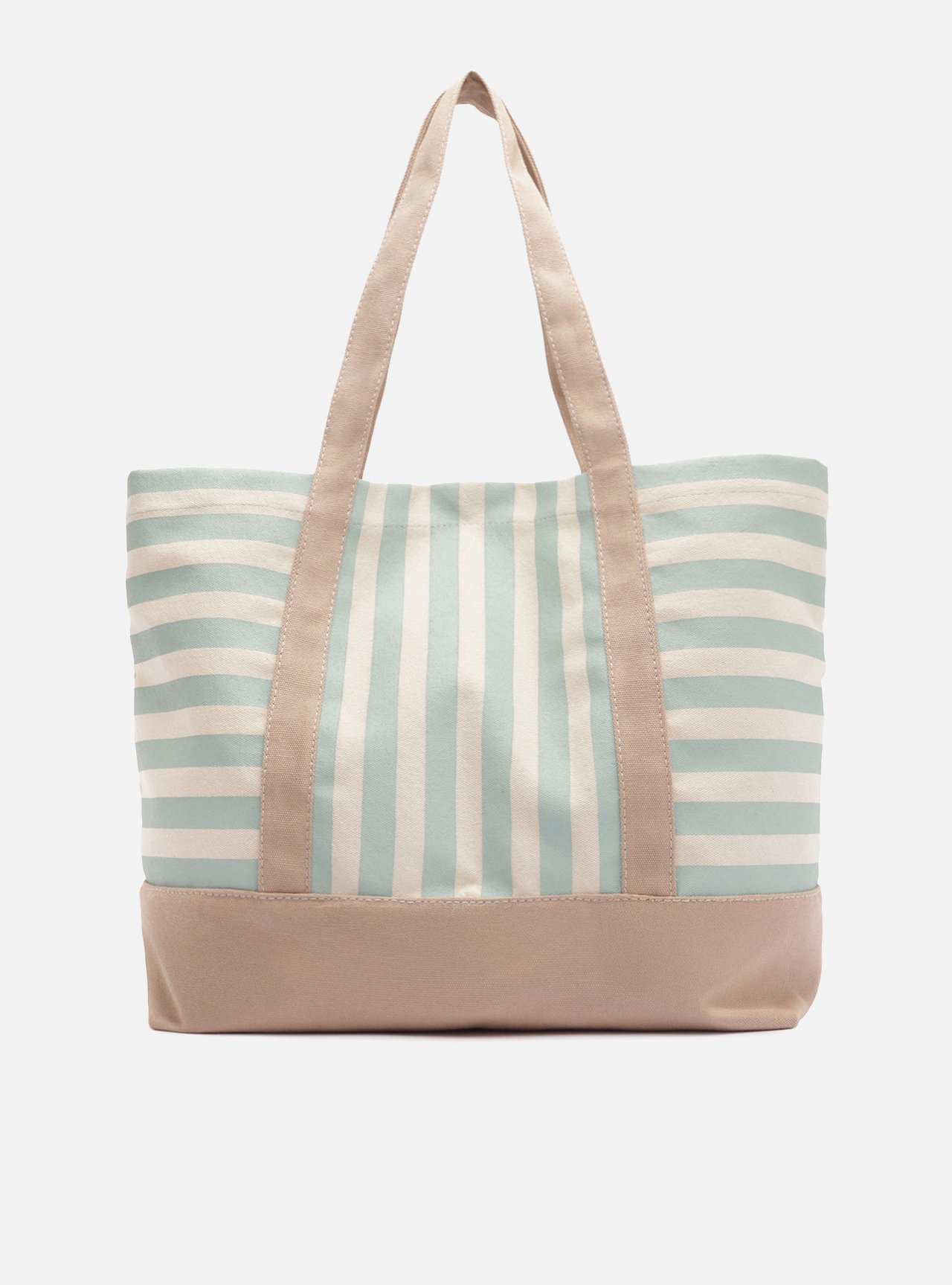 Bolsa Shopping Azul Grande Listrada Brizza — foto 3
