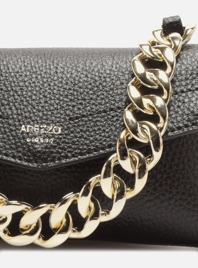 Bolsa Pochete Tiracolo Preta Pequena