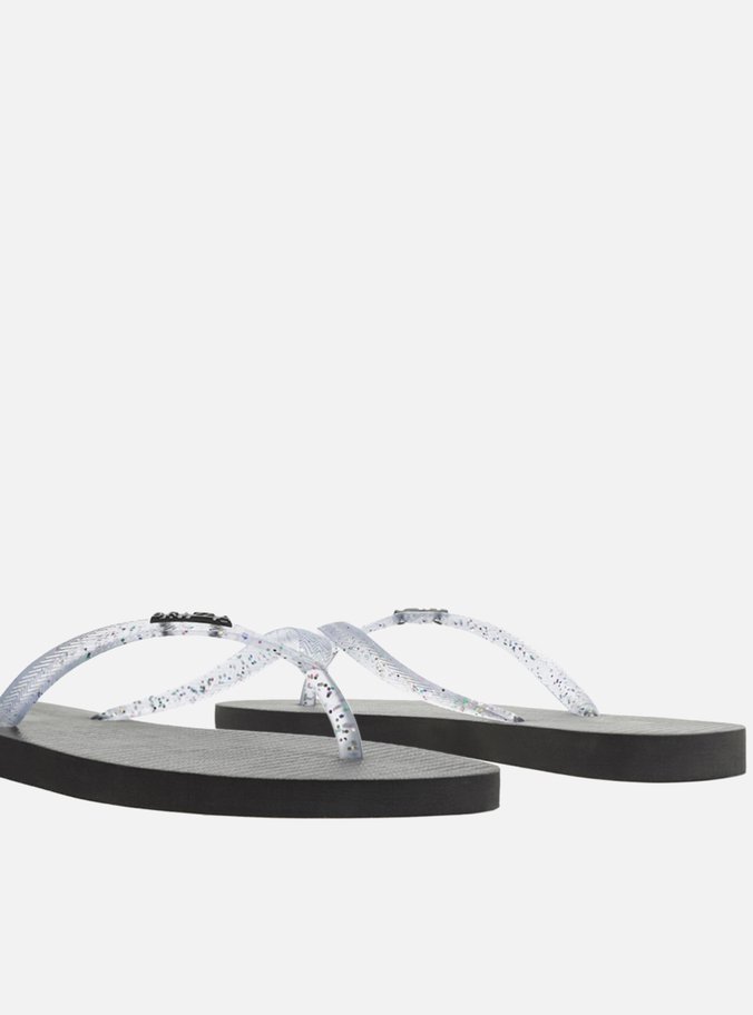 Chinelo de Dedo Preto Glitter Essential