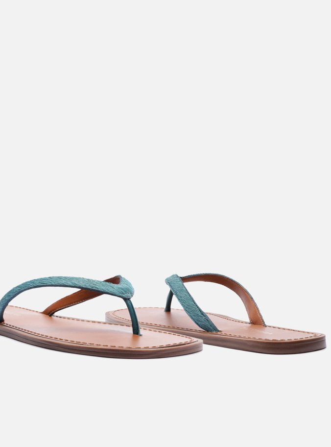 Rasteira Azul Flat Flip Flop