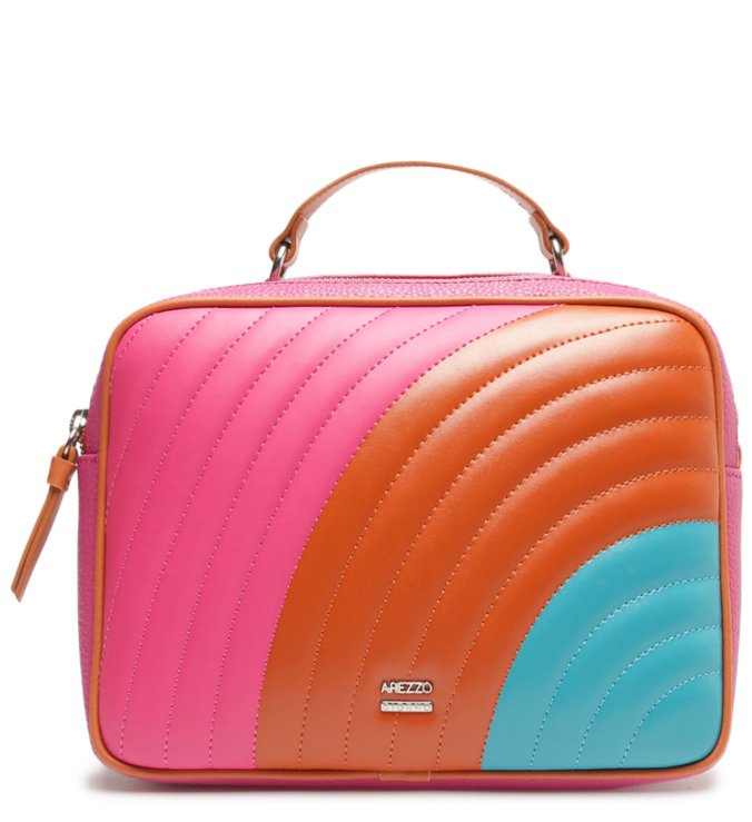 Bolsa Tiracolo Multicolorida Elisa Média