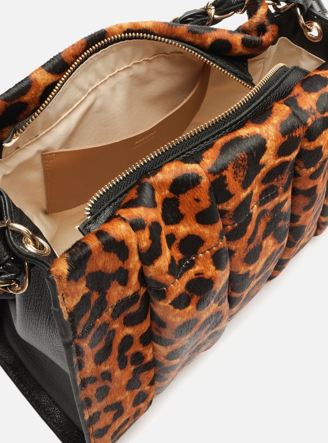 Bolsa Tote Animal Print Onça Milano Grande