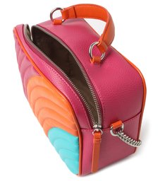 Bolsa Tiracolo Multicolorida Elisa Média Bolsa Tiracolo Multicolorida Elisa Média