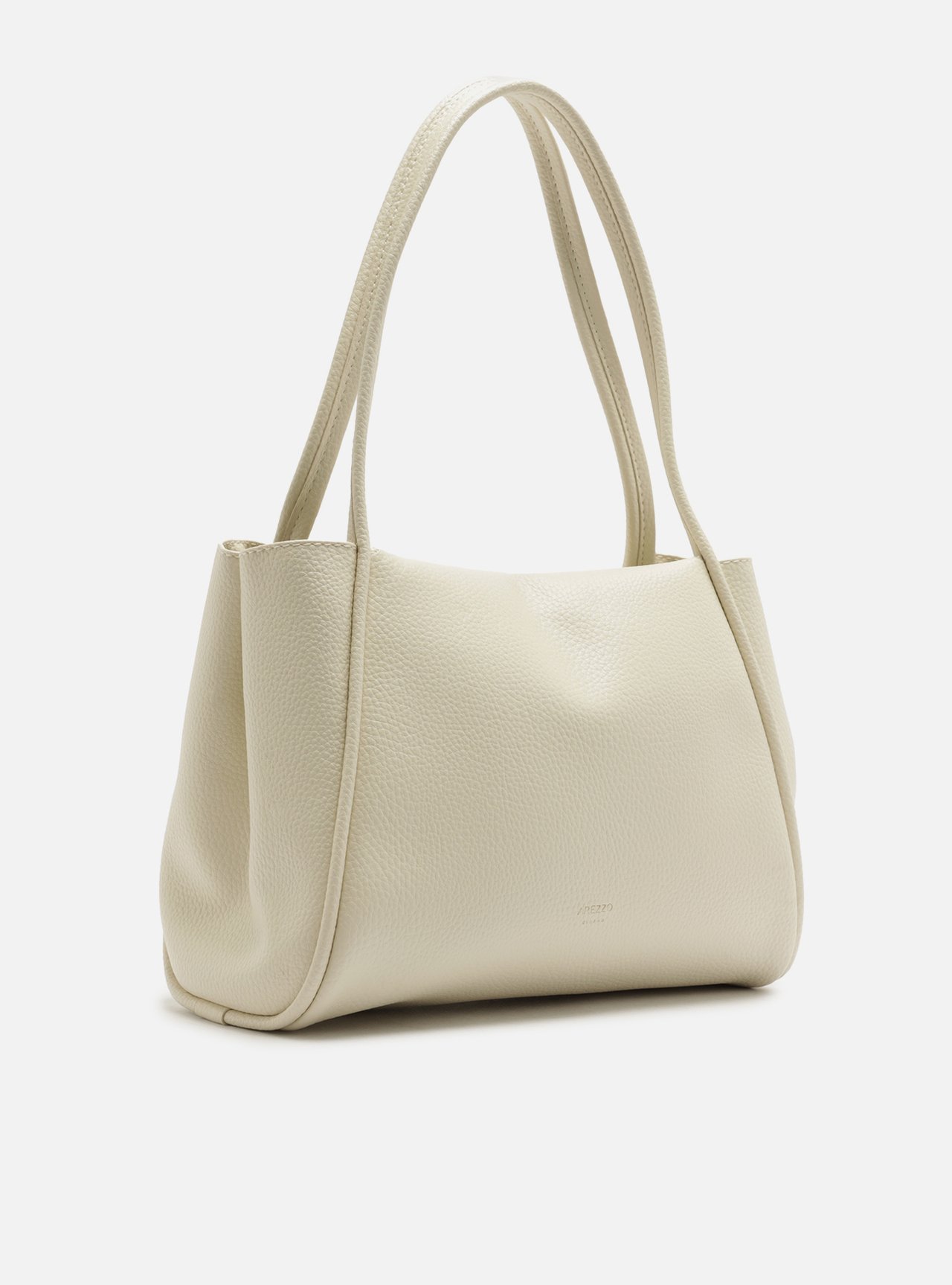 Bolsa Shopping Branca Grande Granulada — foto 5