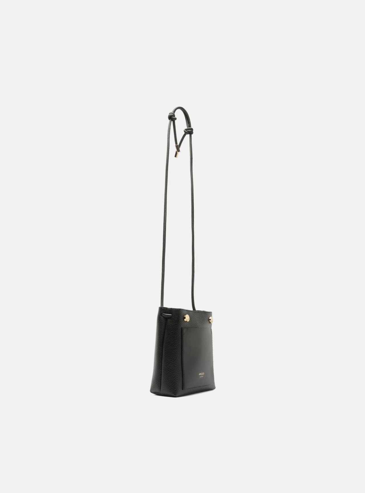 Mini Bag Preta Porta-Celular Bolso — foto 5