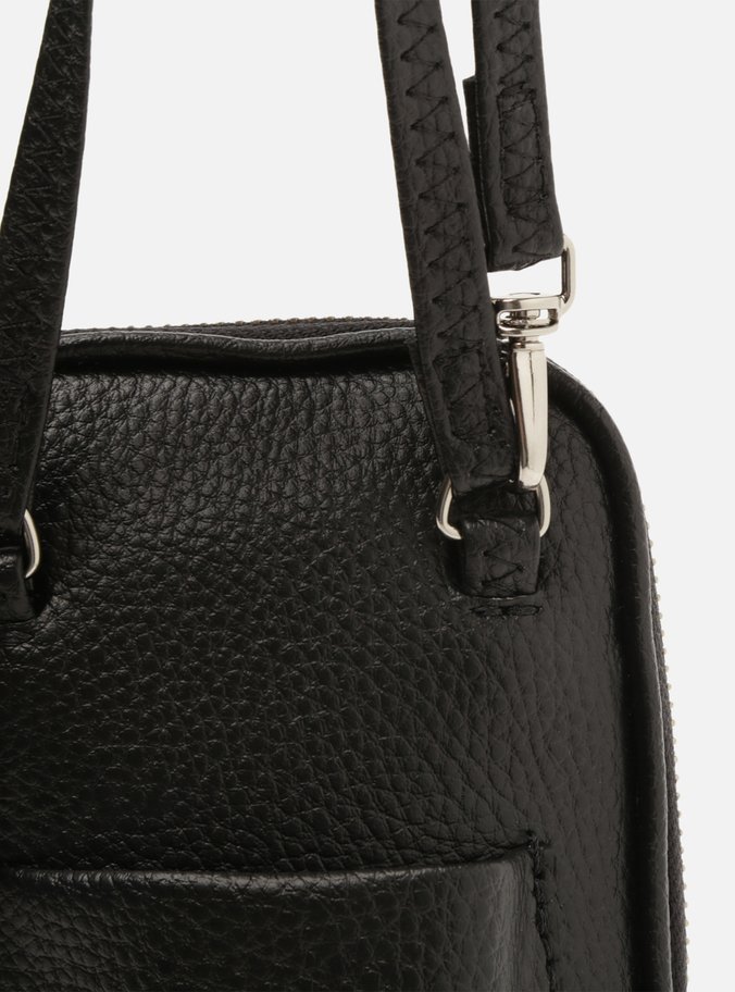Bolsa Tiracolo Preta Valentina Pequena