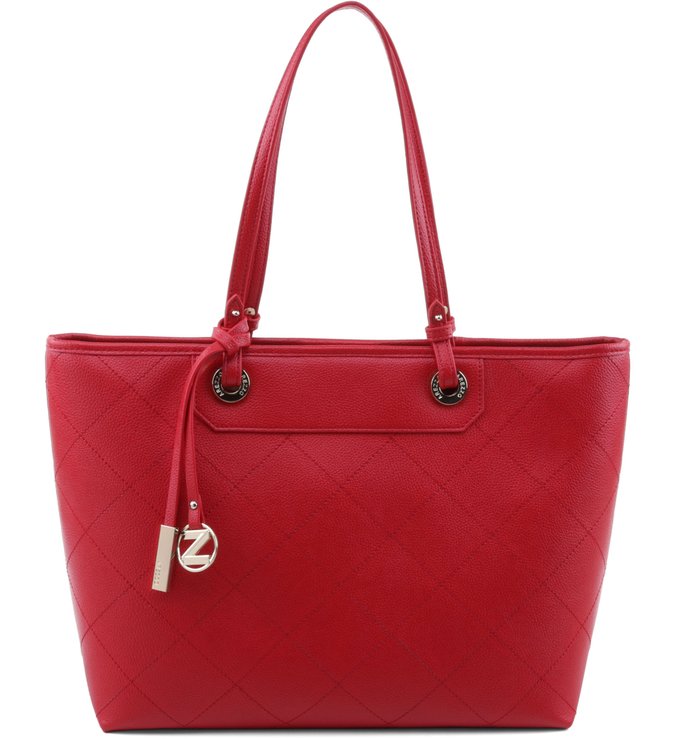 Bolsa Shopping Matelassê Vermelha