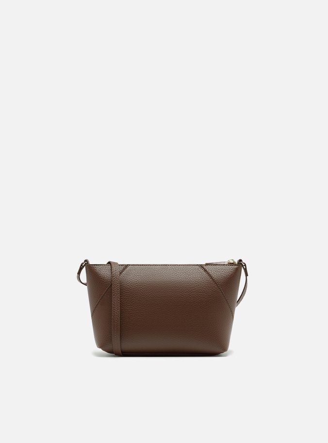 Bolsa Tiracolo Pequena Marrom