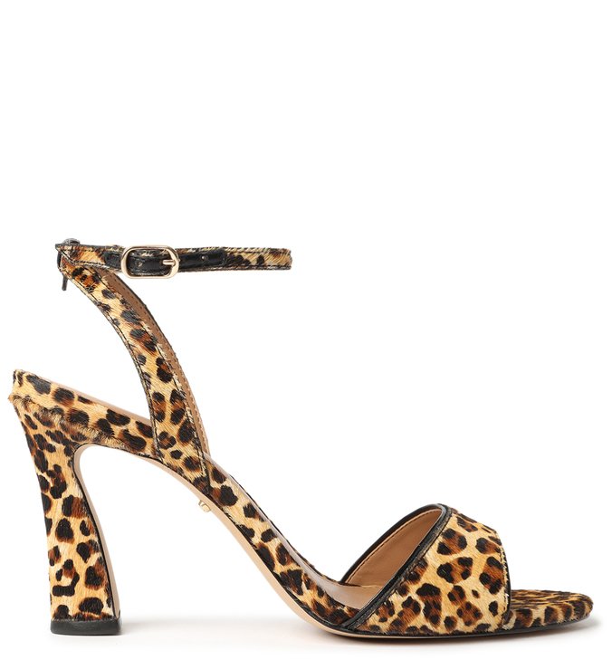 Sandália Animal Print Pelo Bloco Stella