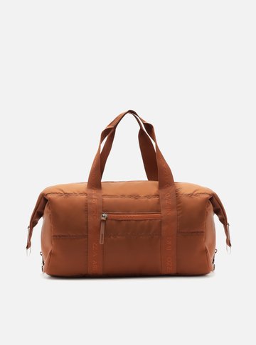 Mala Marrom Nylon Gigi Sporty Grande