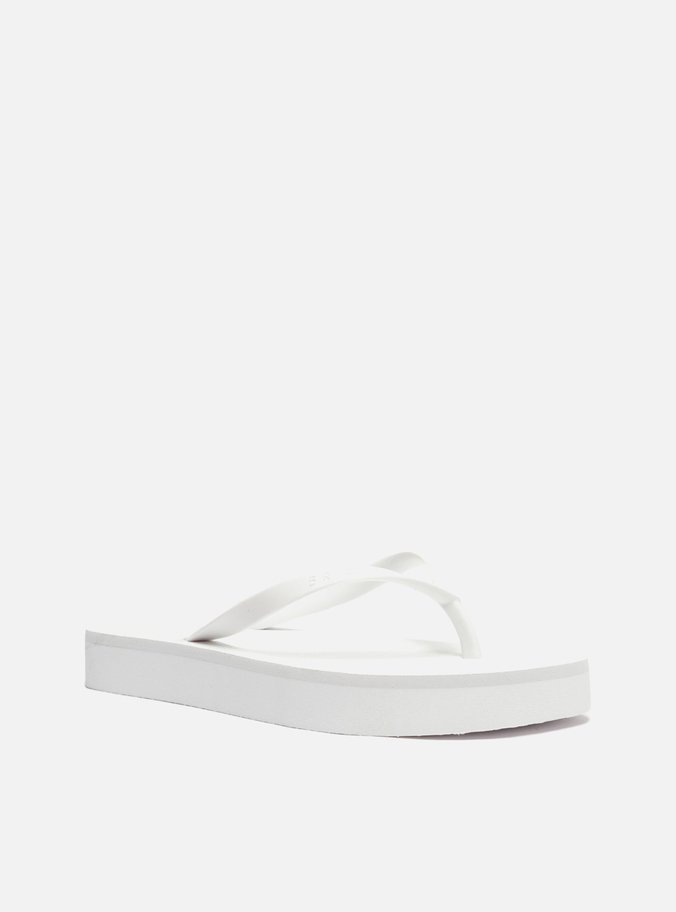 Sandália Branca Flatform Mid Brizza