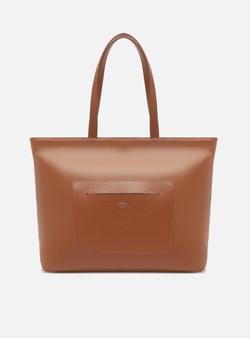 Bolsa Shopping Marrom Grande