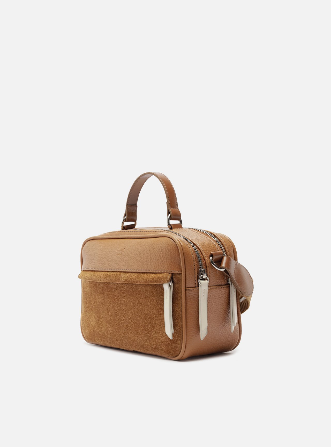 Bolsa Tiracolo Marrom Prione Média — foto 2