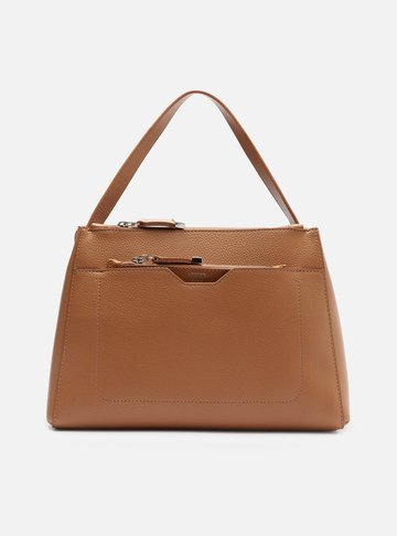 Bolsa Tote Marrom Clara Emilly Grande