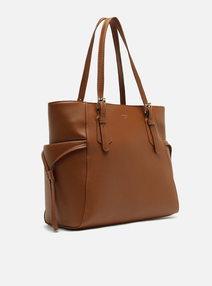 Bolsa Shopping Marrom Grande