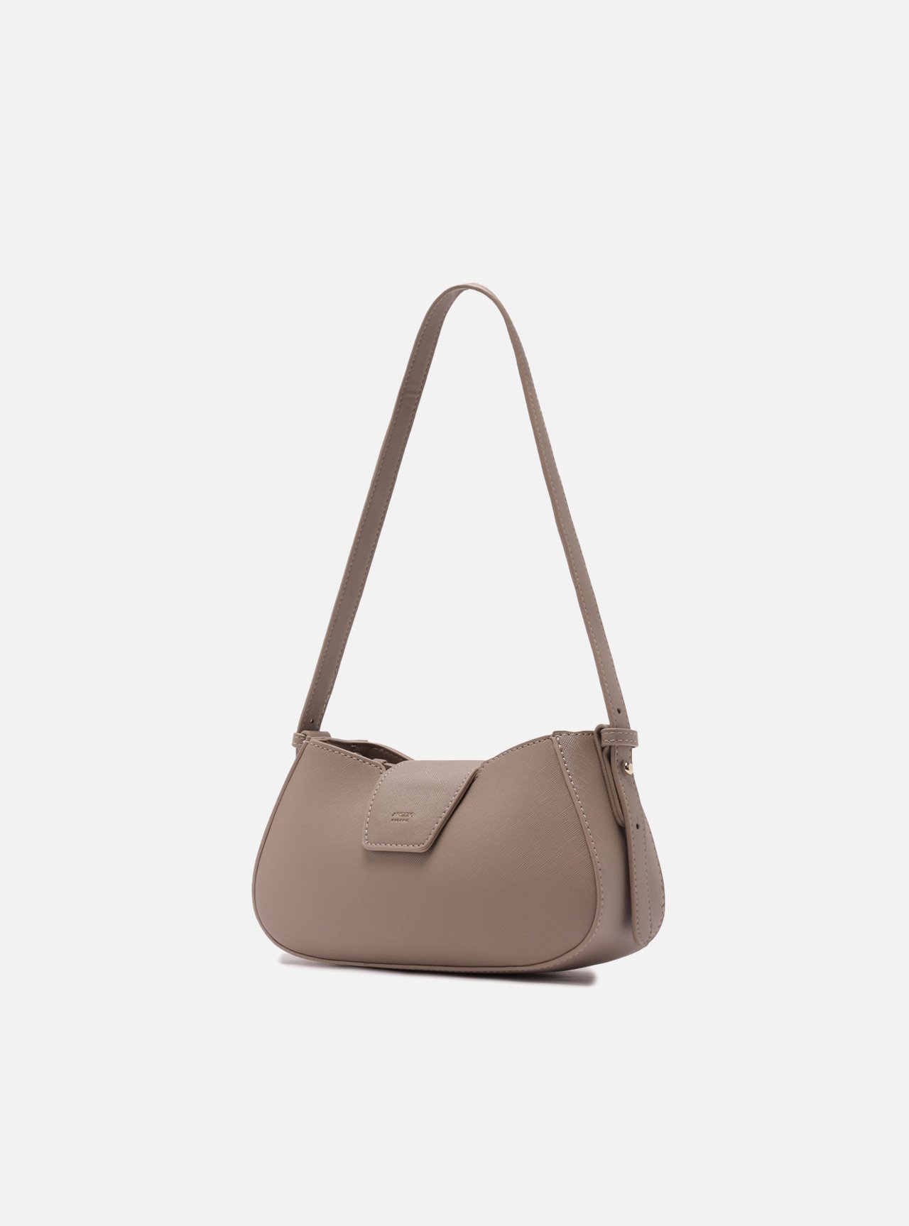 Bolsa Tiracolo Cinza Pequena — foto 2