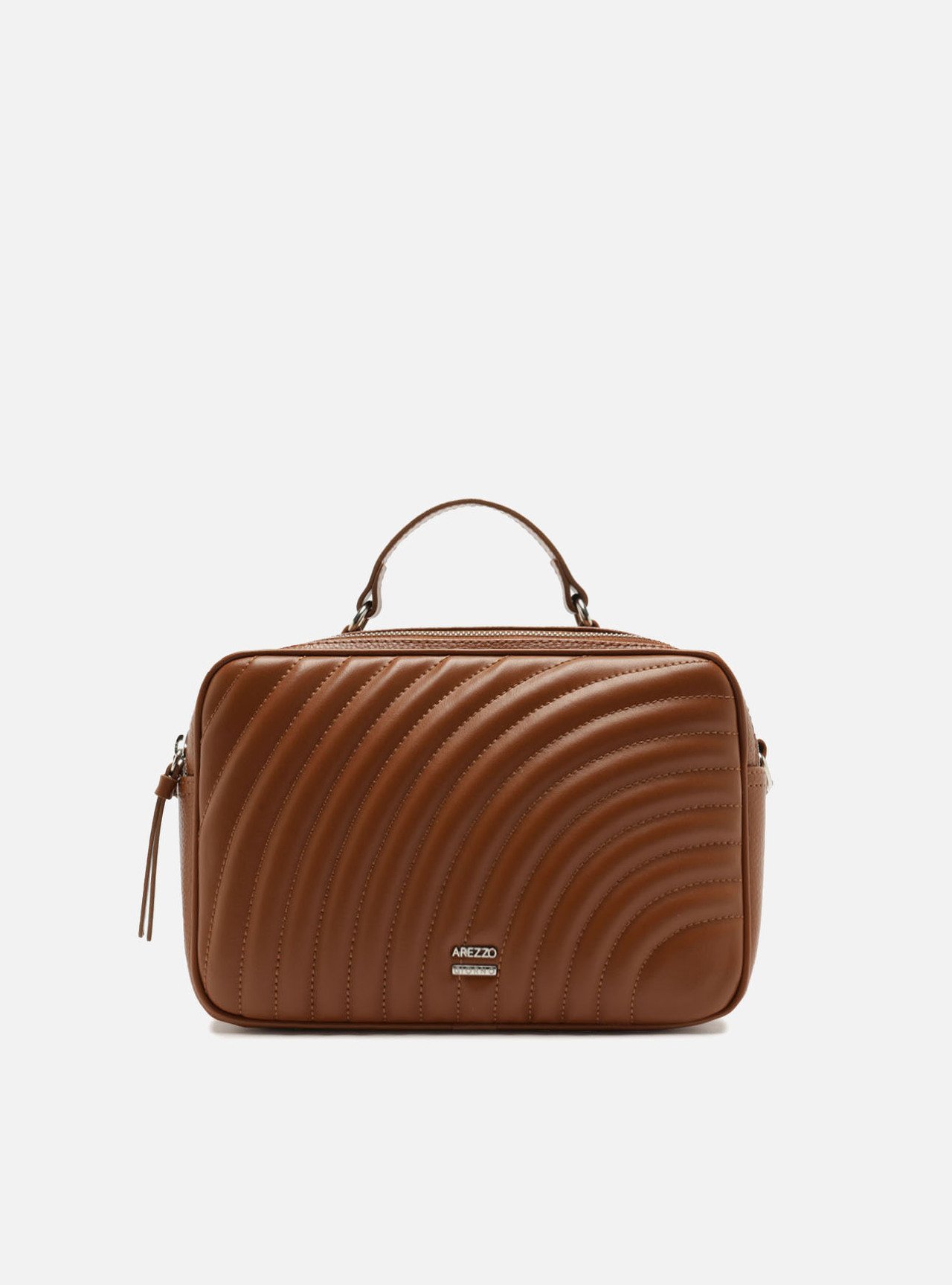 Bolsa Tiracolo Marrom Elisa Média — foto 1