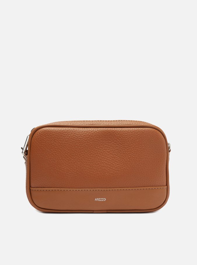 Bolsa Tiracolo Marrom Pequena Corrente Basic