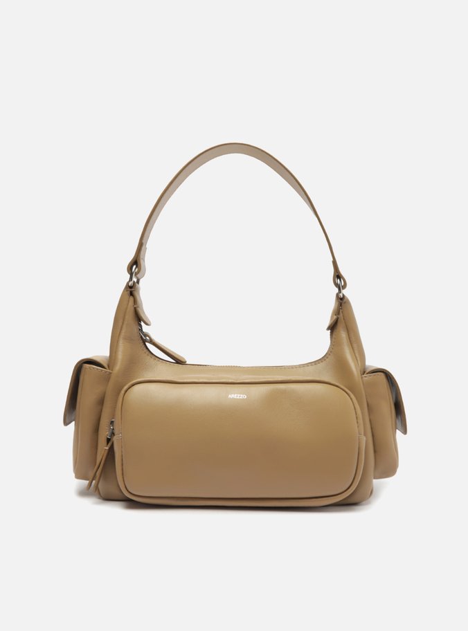 Bolsa Hobo Marrom Couro Bolsos Bold