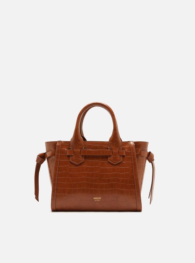 Bolsa Tote Marrom Pequena