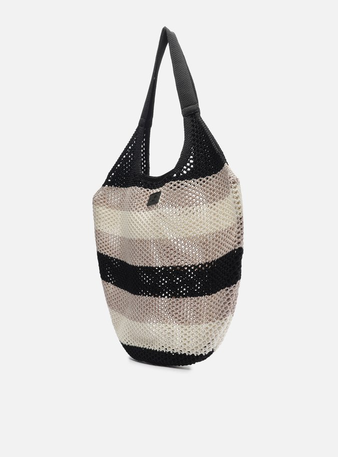 Bolsa Shopping Colorida Croch� Mayra Grande