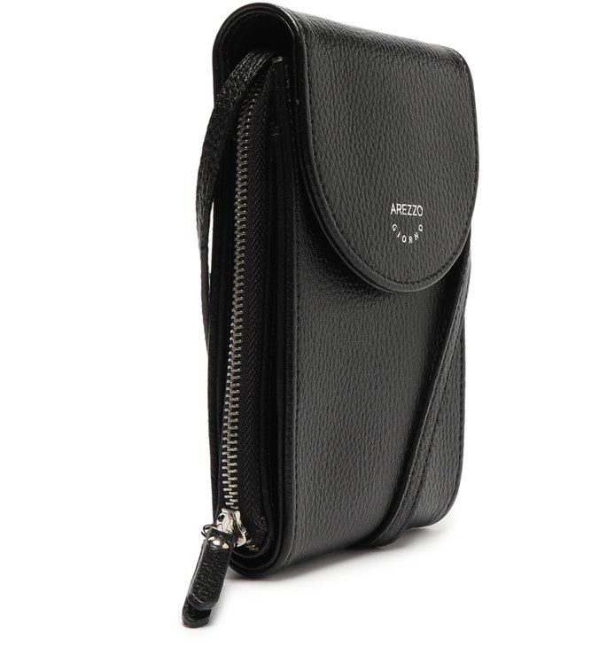 Mini Bolsa Porta-Celular Preta