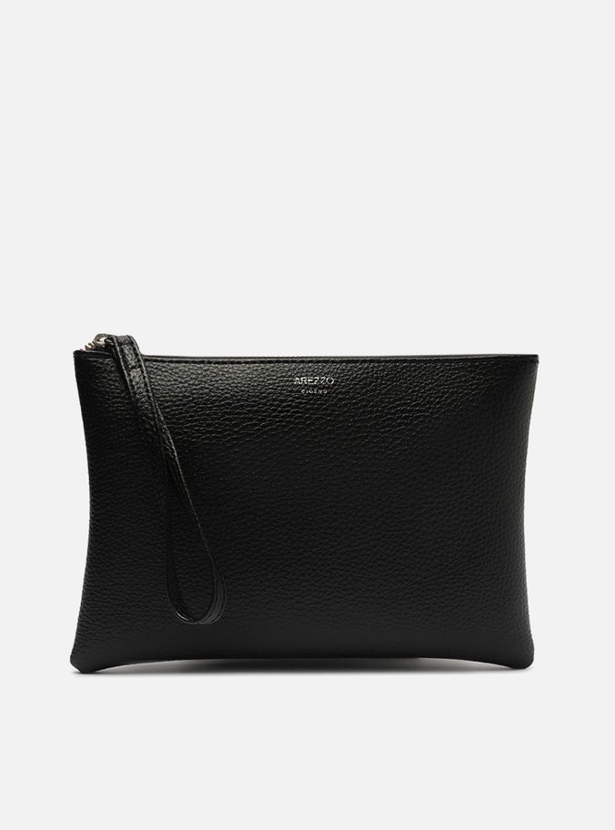 Pouch Preta Pequena Alça