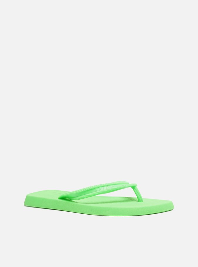 Chinelo de Dedo Verde Limão Brizza Injetado