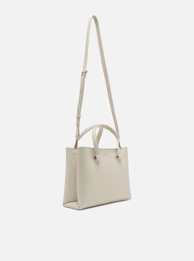 Bolsa Tote Branca Média Básica