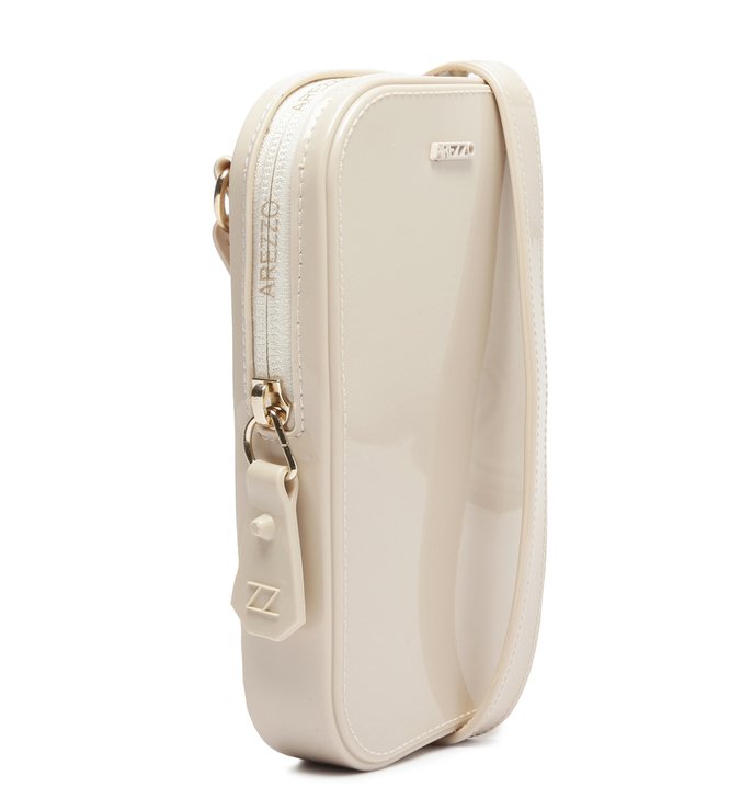 Mini Bolsa Off-White Duda Porta-Celular Brizza