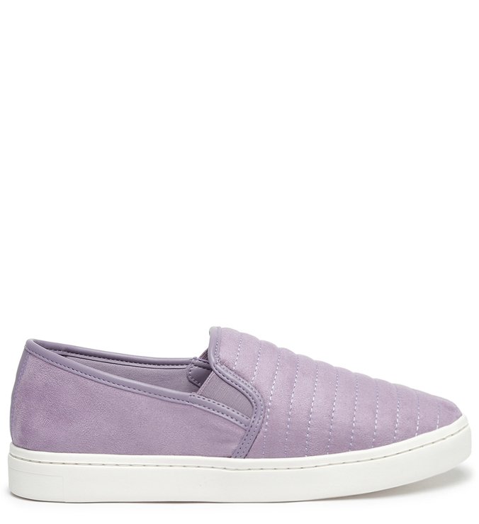 Tênis Slip On Lilás Acamurçado