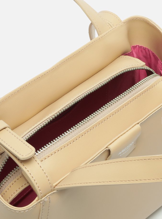 Bolsa Tote Bege Média