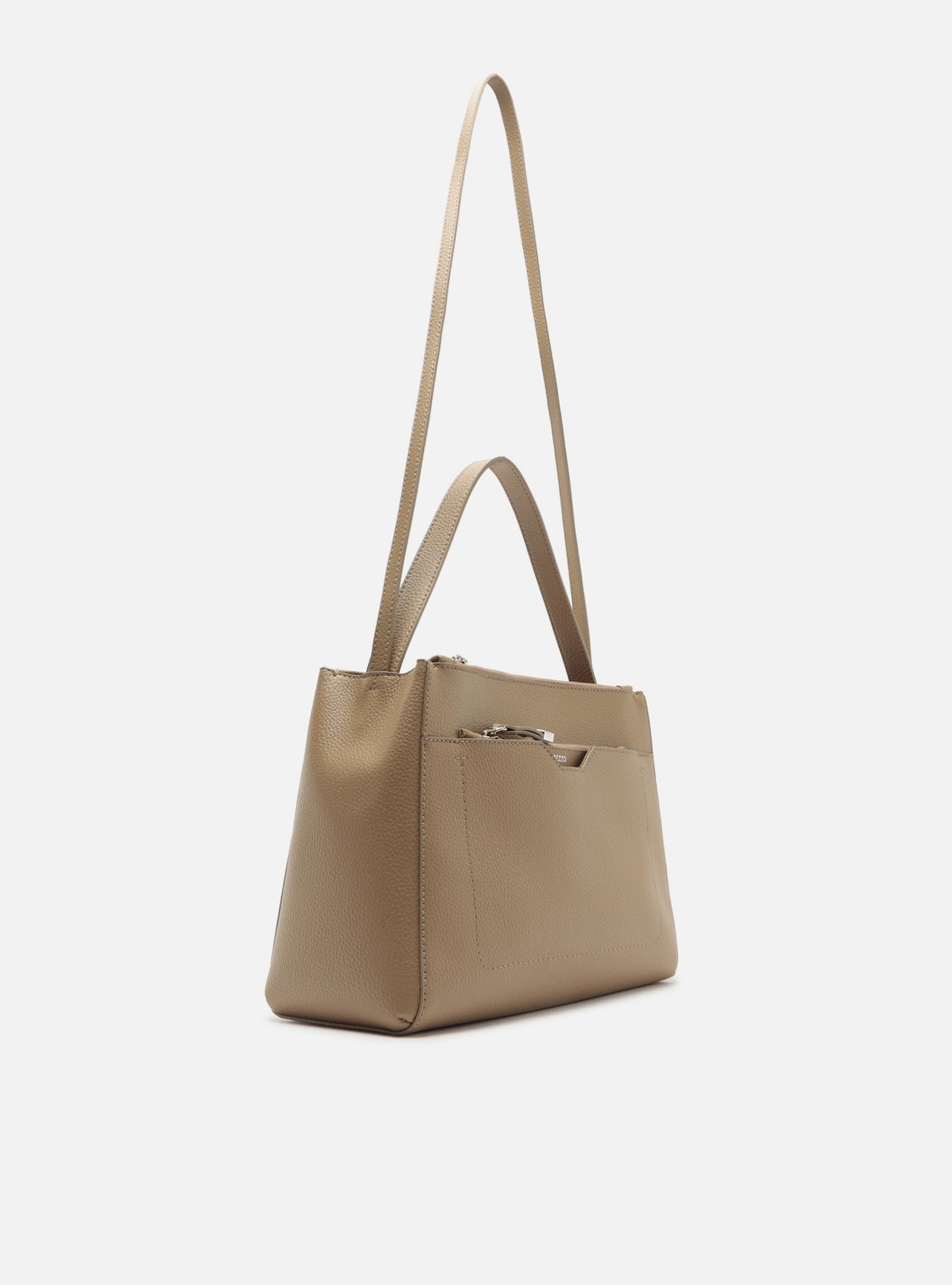Bolsa Tote Cinza Emilly Grande Pouch — foto 5