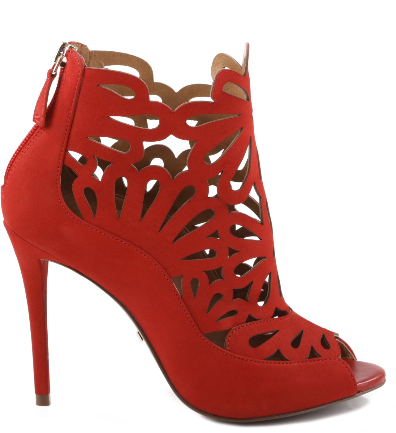 Peep toe 2025 vermelho arezzo
