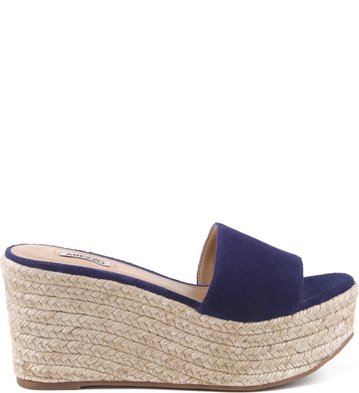 Espadrille Camurça Navy