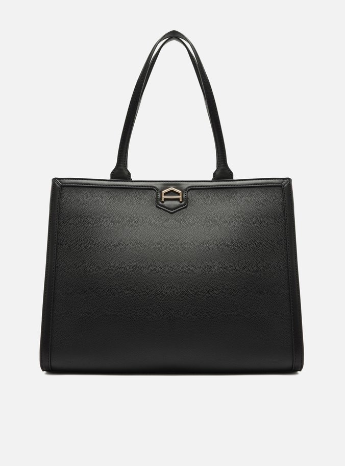 Bolsa Shopping Preta Detalhe Grande