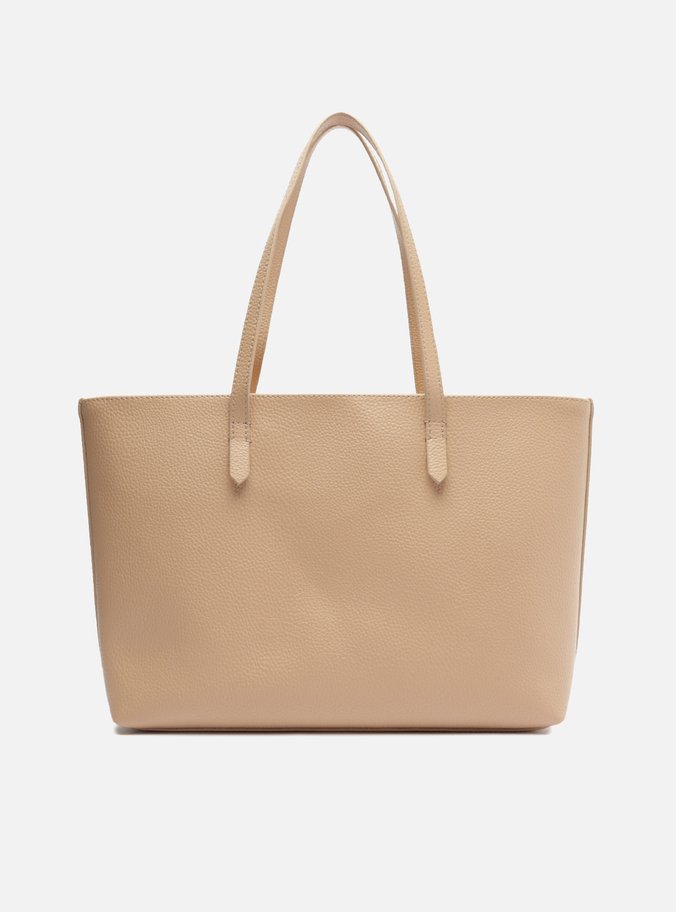 Bolsa Shopping Bege Manu Grande
