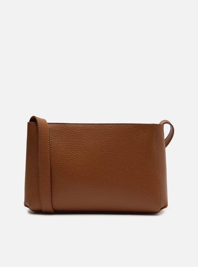 Bolsa Tiracolo Marrom Caramel Emilly Pequena