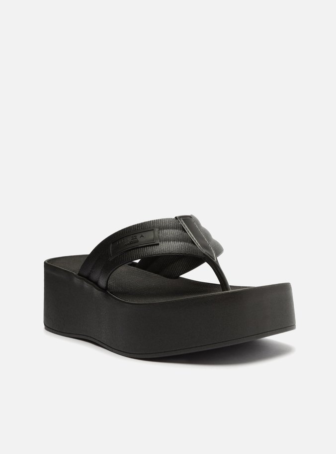 Tamanco Preta Flatform Lulu Brizza