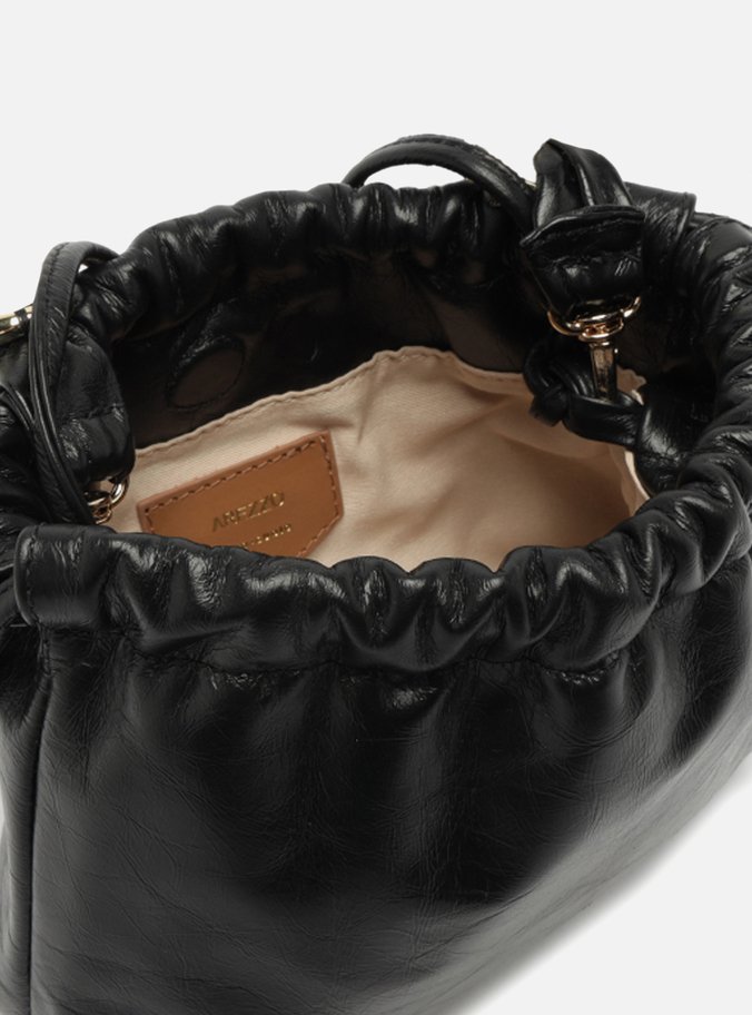 Bolsa Preta Bucket Pequena